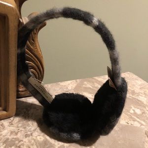 BURBERRY Plaid Cashmere Earmuffs